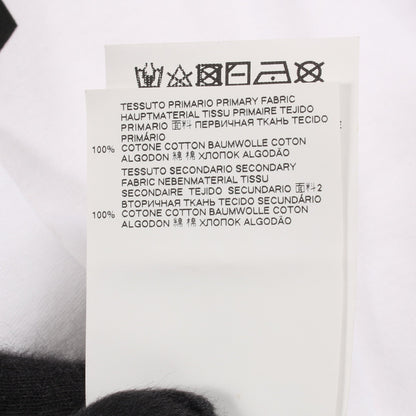 Slouch Fit 半袖Tシャツ クルーネック ロゴプリント コットン ホワイト ブラック ディースクエアード トップス DSQUARED2