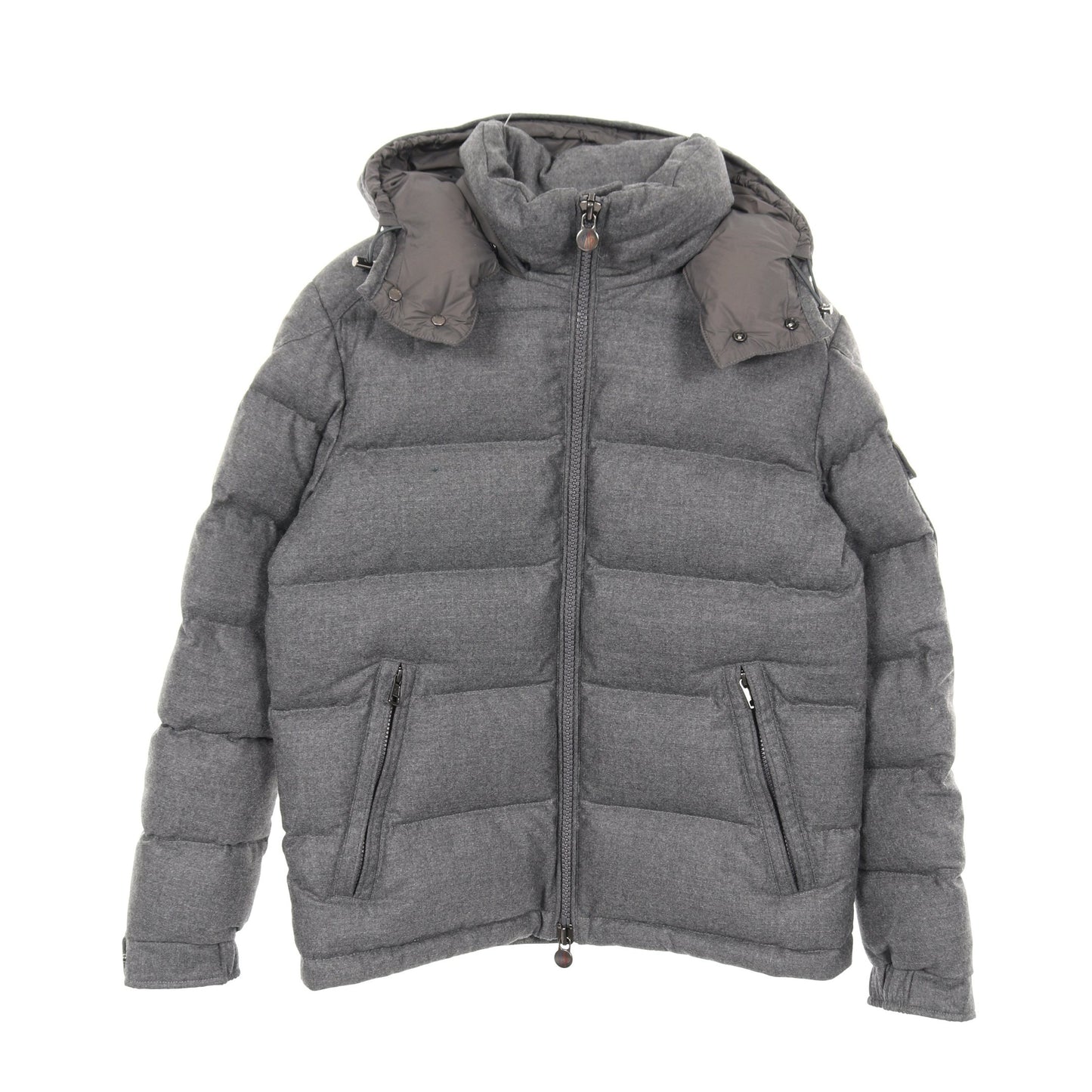 MONTGENEVRE ダウンジャケット ウール グレー モンクレール アウター MONCLER