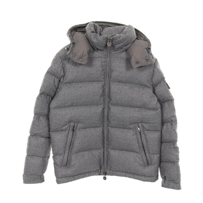 MONTGENEVRE ダウンジャケット ウール グレー モンクレール アウター MONCLER