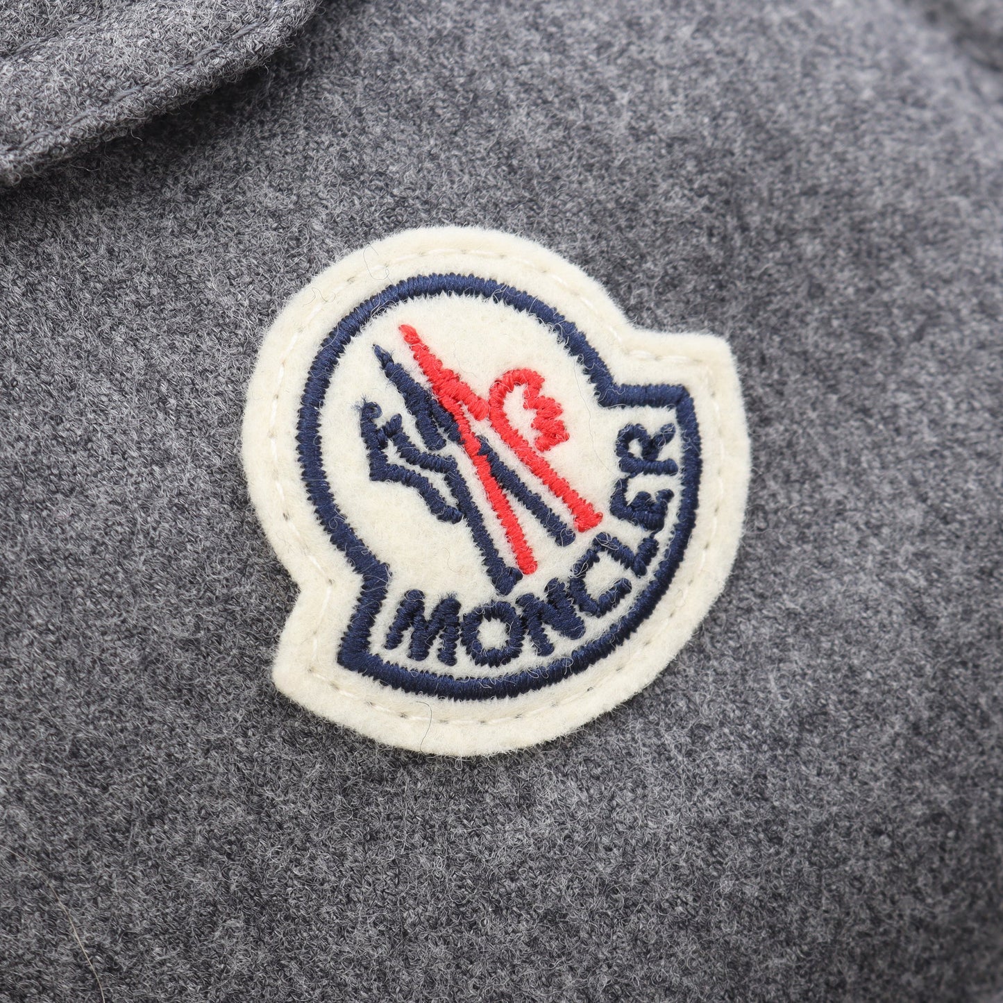 MONTGENEVRE ダウンジャケット ウール グレー モンクレール アウター MONCLER