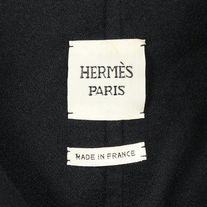 ピーコート カシミヤ ネイビー エルメス アウター HERMES