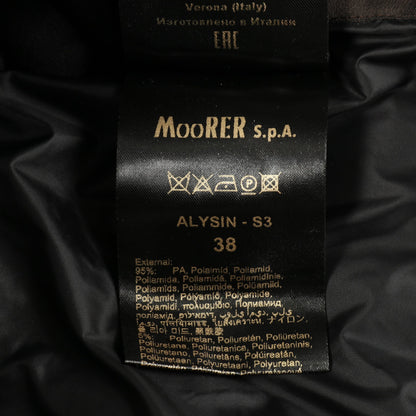 ALYSIN-S3 ダウンコート ナイロン ブラック ムーレー アウター MOORER