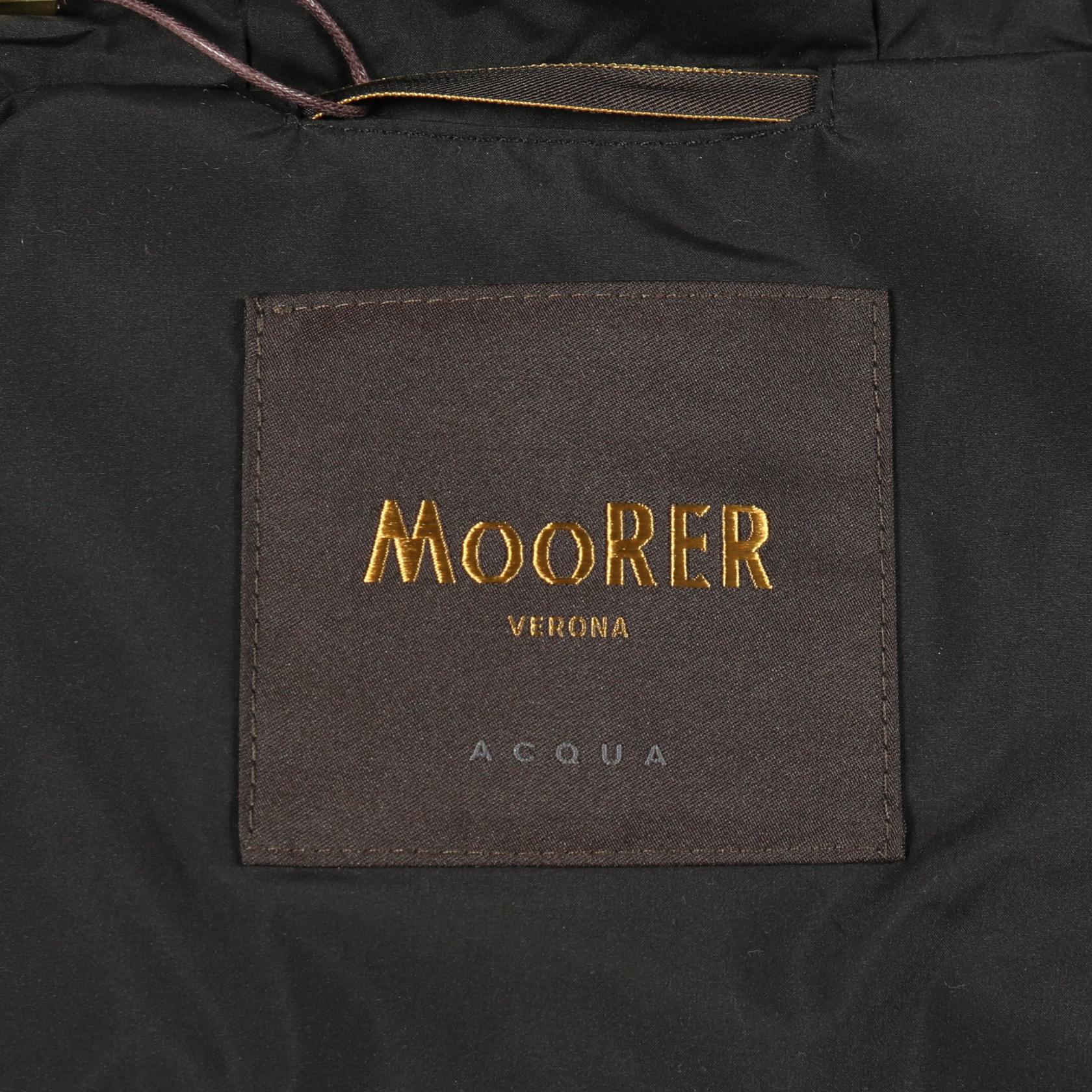 GLAREA-STP ダウンジャケット ブラック フード付き ムーレー アウター MOORER