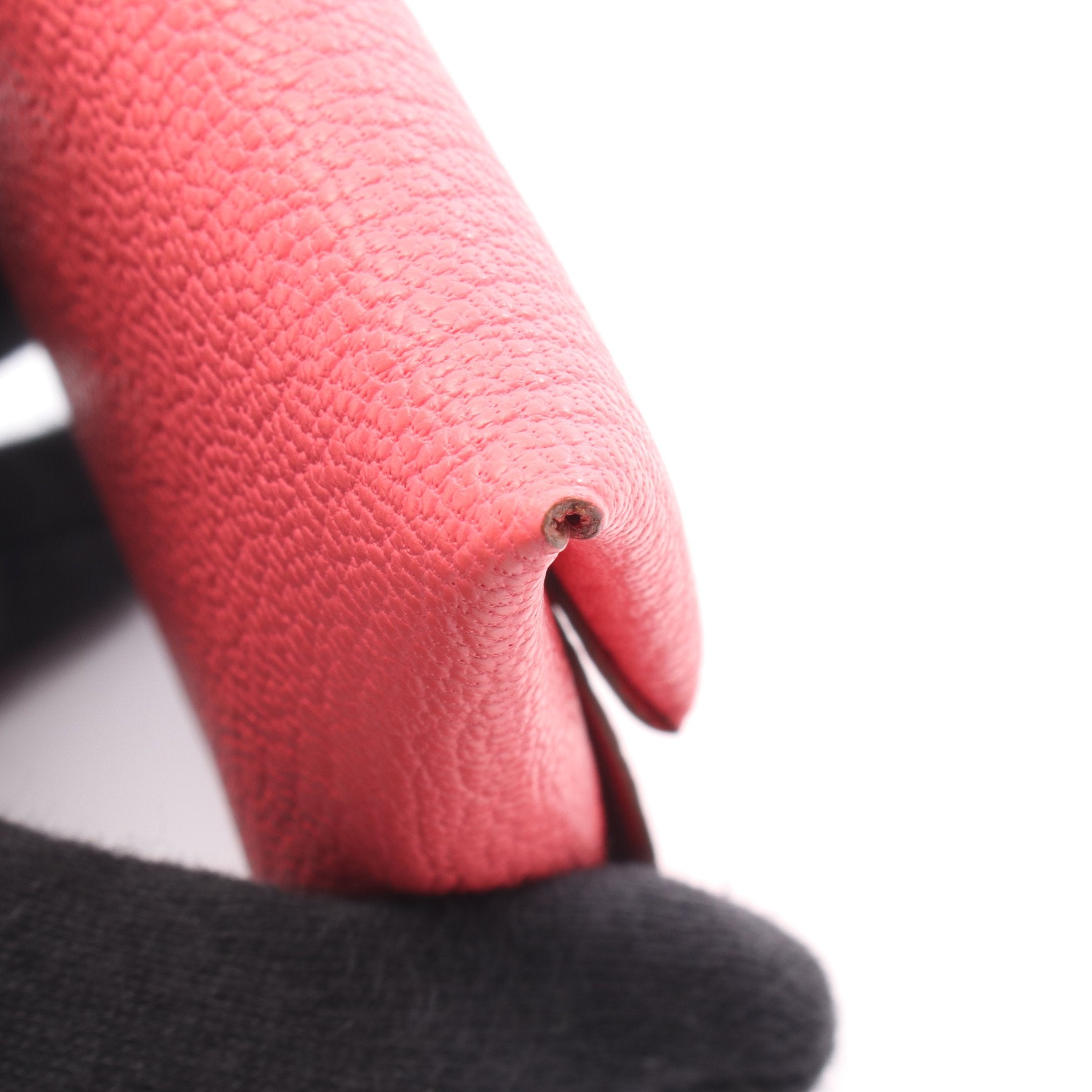 バスティア ローズリップスティック コインケース シェーブル ピンク