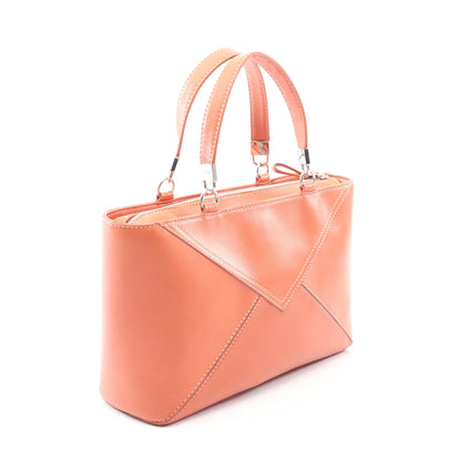 アナグラム ハンドバッグ レザー オレンジブラウン ロエベ バッグ LOEWE