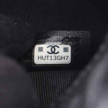 マトラッセ ハンドバッグ キャビアスキン ブラック ゴールド金具 シャネル バッグ CHANEL