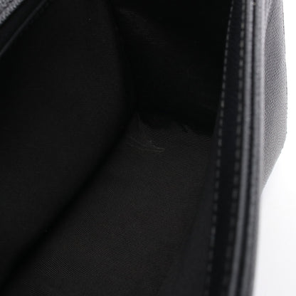 ボーイシャネル チェーンショルダーバッグ キャビアスキン ブラック シルバー金具 シャネル バッグ CHANEL