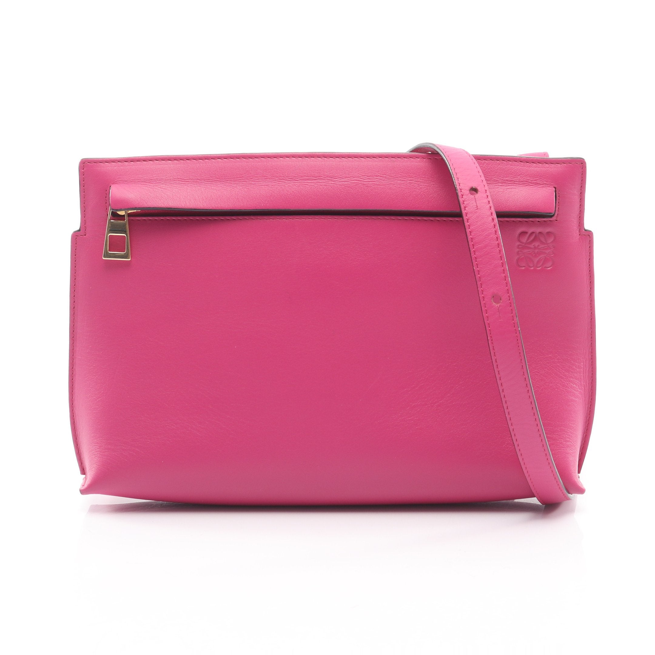 LOEWE レザーショルダーバッグ ピンク LOEWE レザーショルダーバッグ ピンク 【公式通販】