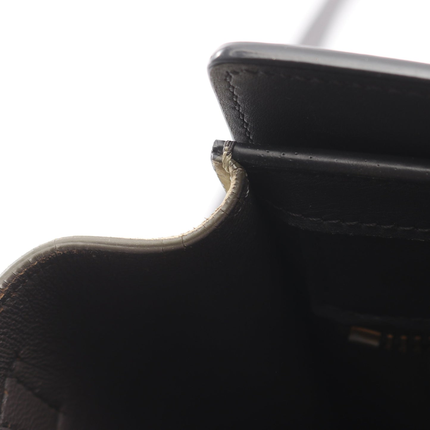 ラゲージ ナノショッパー ハンドバッグ レザー ヌバック アイボリー ブラック グレーベージュ 2WAY セリーヌ バッグ CELINE