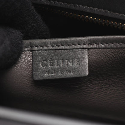 ラゲージ ナノショッパー ハンドバッグ レザー ヌバック アイボリー ブラック グレーベージュ 2WAY セリーヌ バッグ CELINE