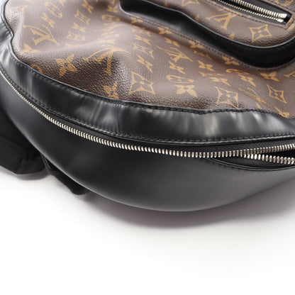 ジョッシュ モノグラムマカサー バックパック リュックサック PVC レザー ブラウン ブラック ルイヴィトン バッグ LOUIS VUITTON