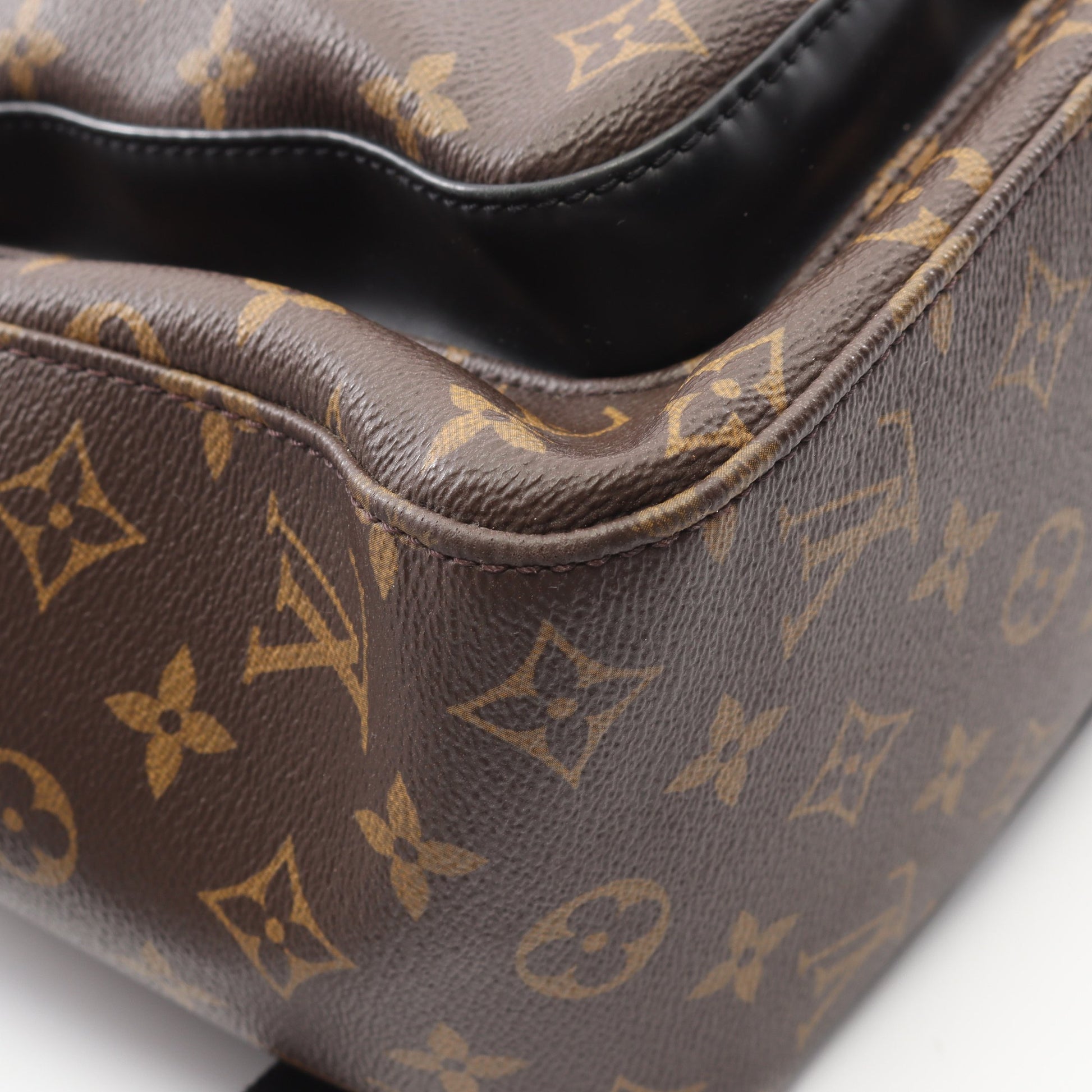 ジョッシュ モノグラムマカサー バックパック リュックサック PVC レザー ブラウン ブラック ルイヴィトン バッグ LOUIS VUITTON