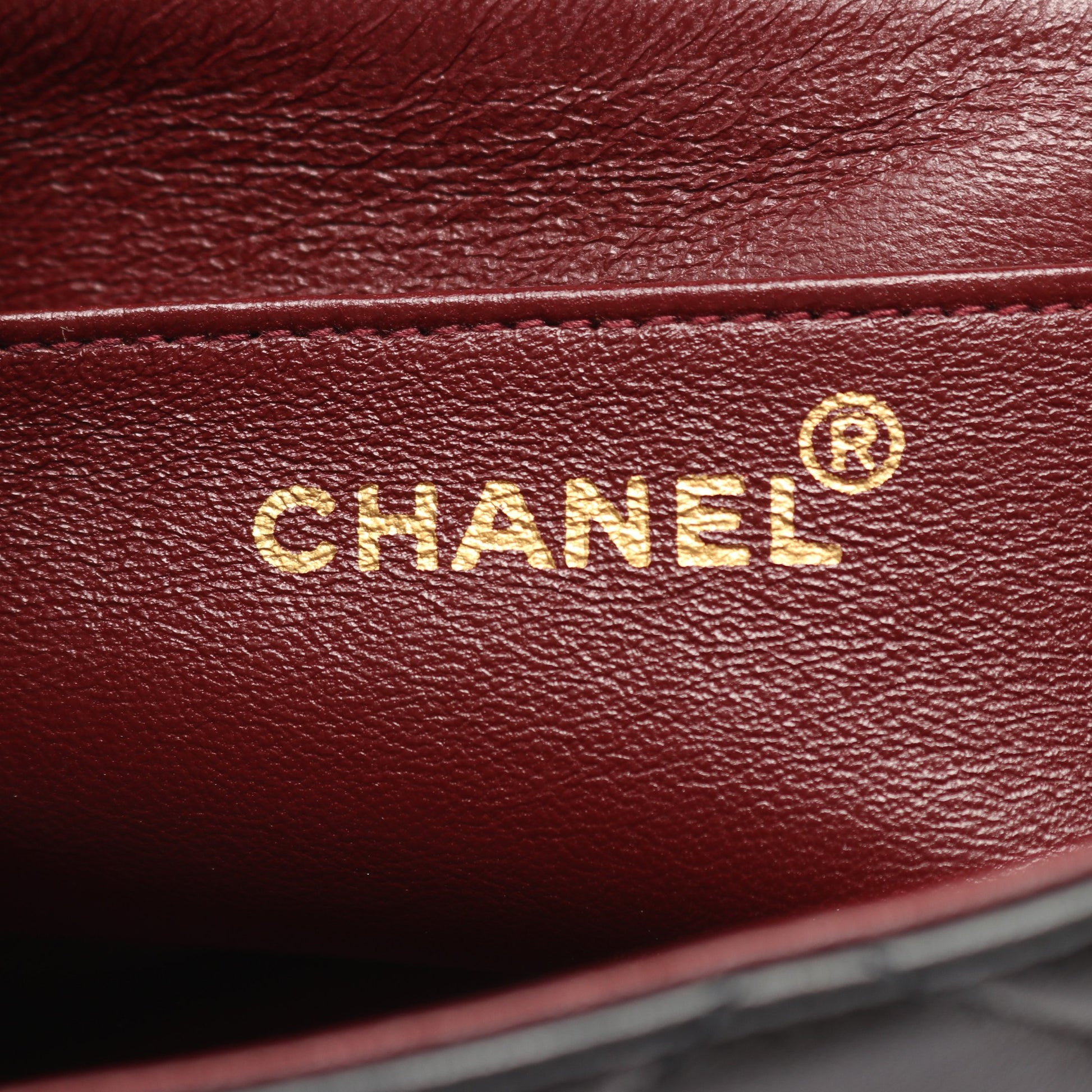 マトラッセ ダイアナフラップ チェーンショルダーバッグ ラムスキン ブラック ゴールド金具 シャネル バッグ CHANEL