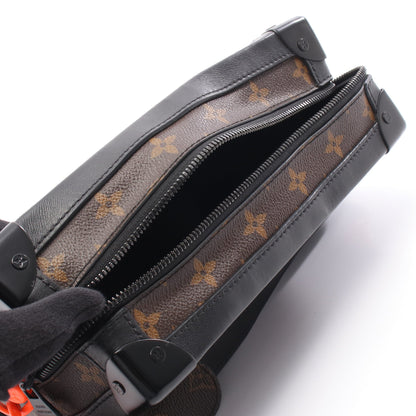 ソフトトランク モノグラムソーラーレイ ショルダーバッグ PVC レザー ブラウン ブラック ルイヴィトン バッグ LOUIS VUITTON