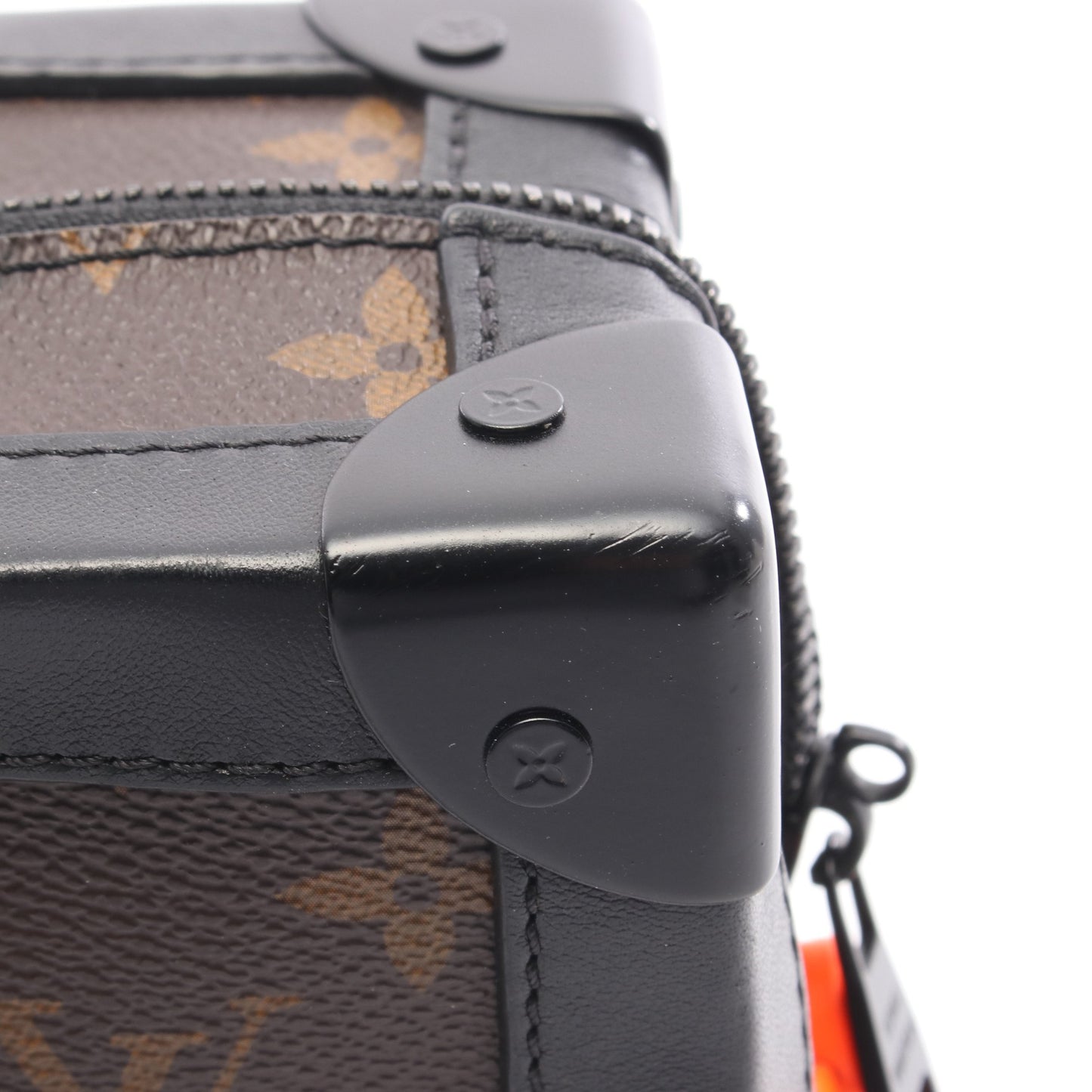 ソフトトランク モノグラムソーラーレイ ショルダーバッグ PVC レザー ブラウン ブラック ルイヴィトン バッグ LOUIS VUITTON