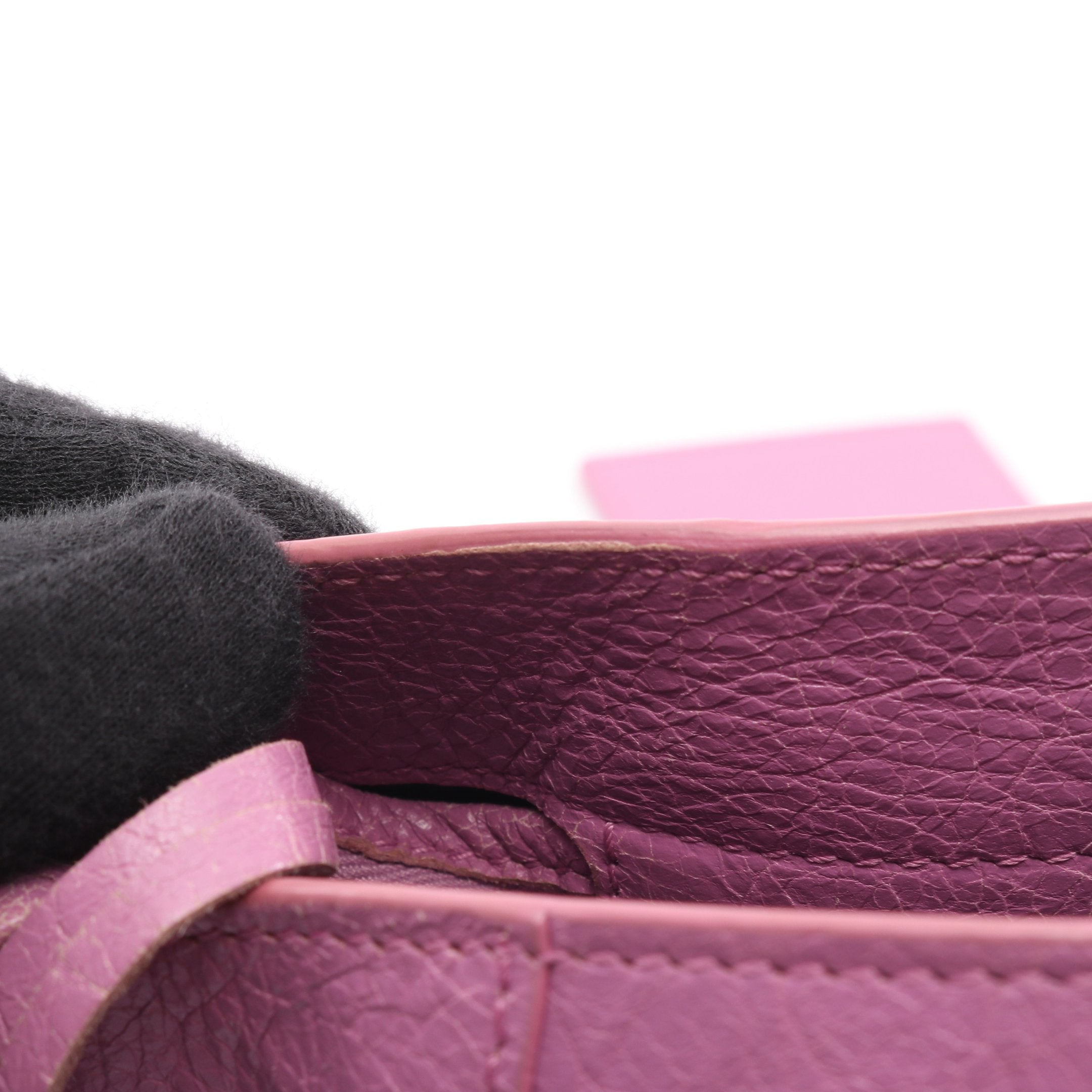 ザ シティ ハンドバッグ レザー パープル 2WAY バレンシアガ – RECLO