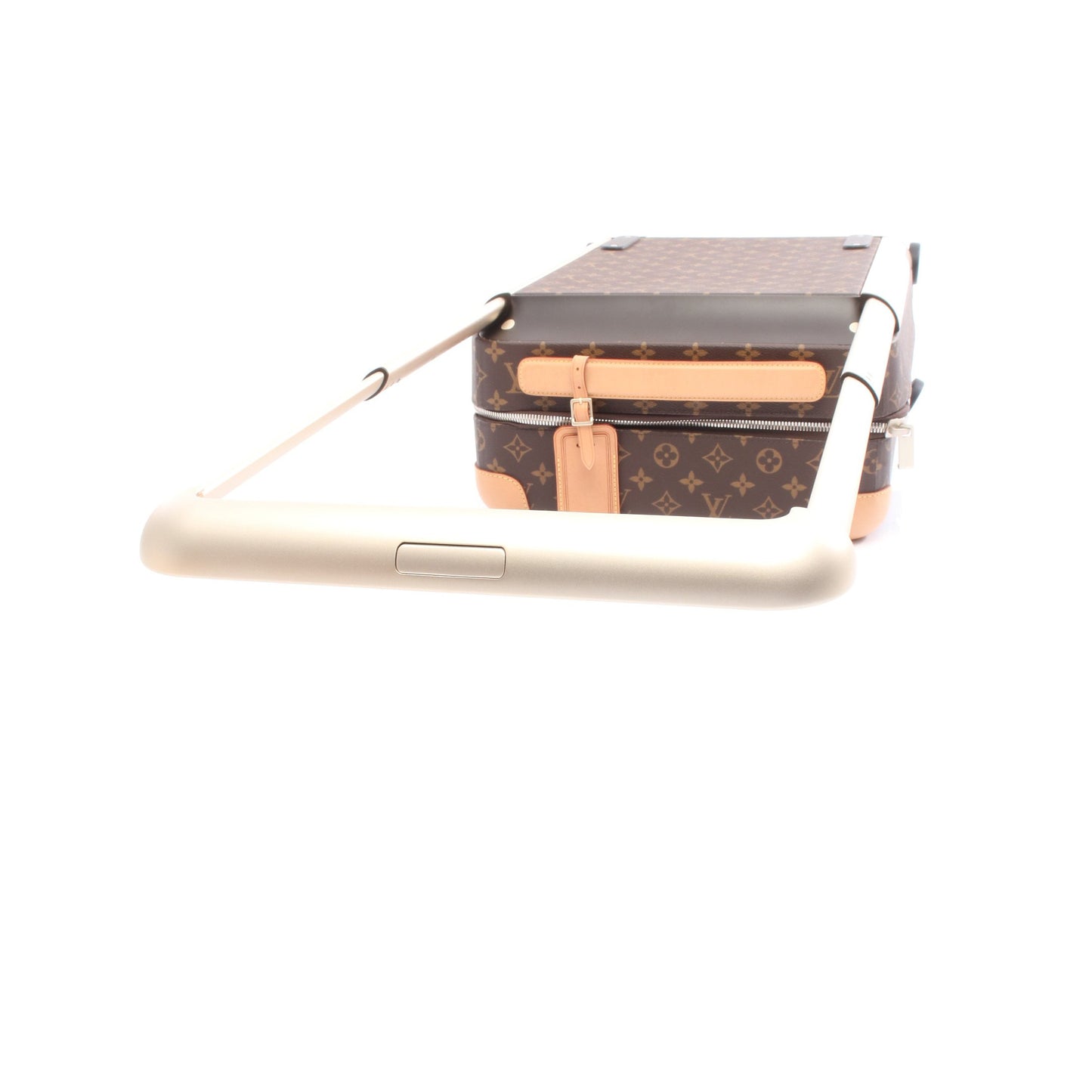 ホライゾン50 キャリーケース スーツケース PVC レザー ブラウン ルイヴィトン バッグ LOUIS VUITTON