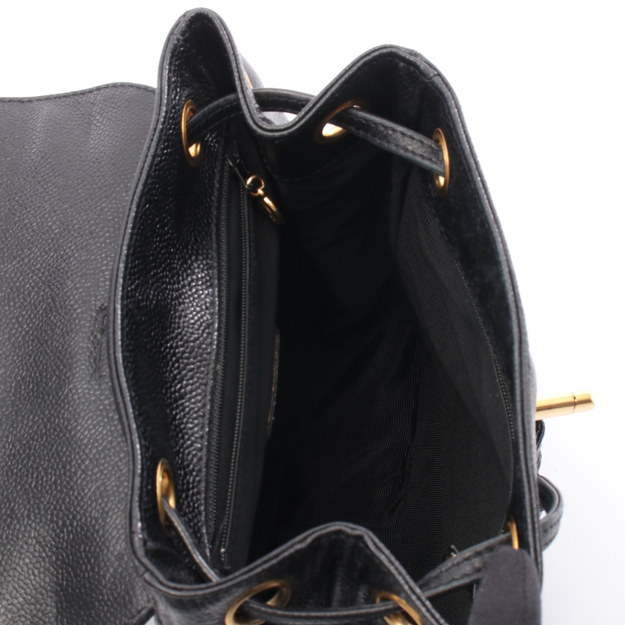 トリプルココマーク バックパック リュックサック キャビアスキン