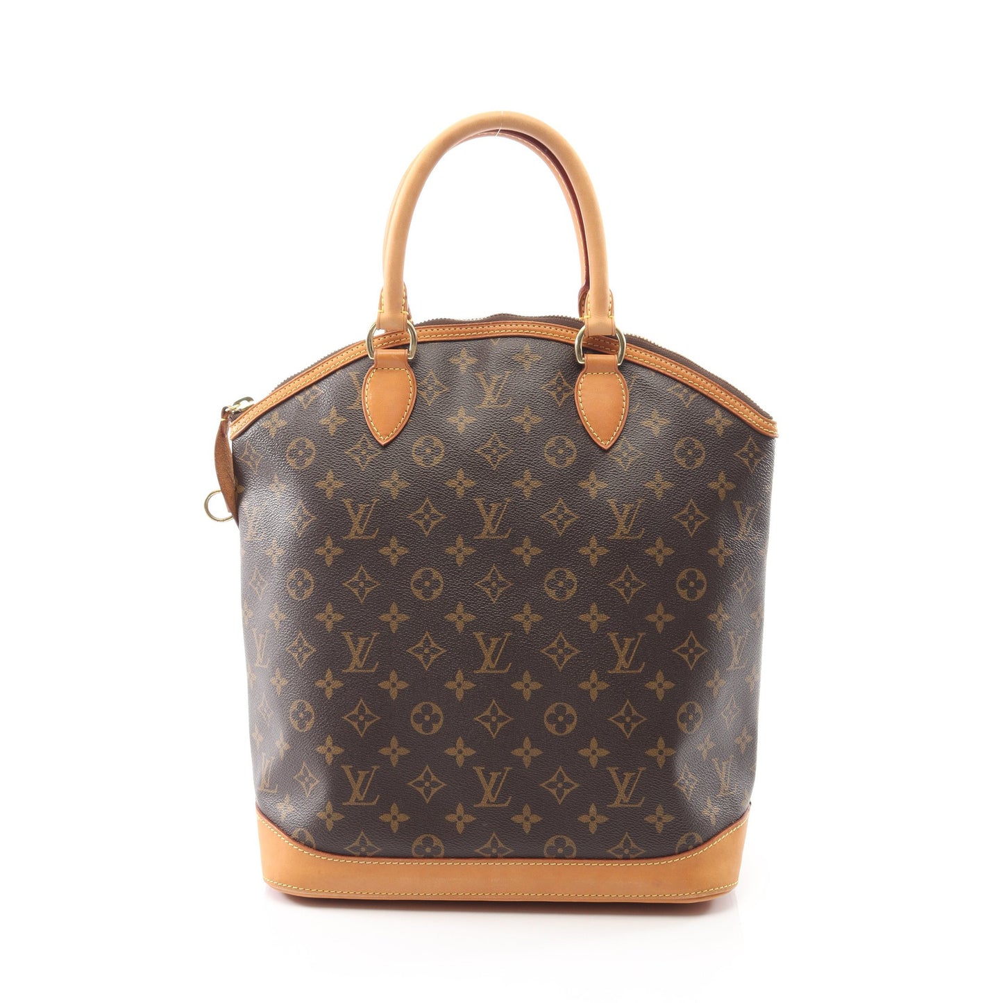 ロックイット ヴェルティカル モノグラム ハンドバッグ PVC レザー ブラウン ルイヴィトン バッグ LOUIS VUITTON