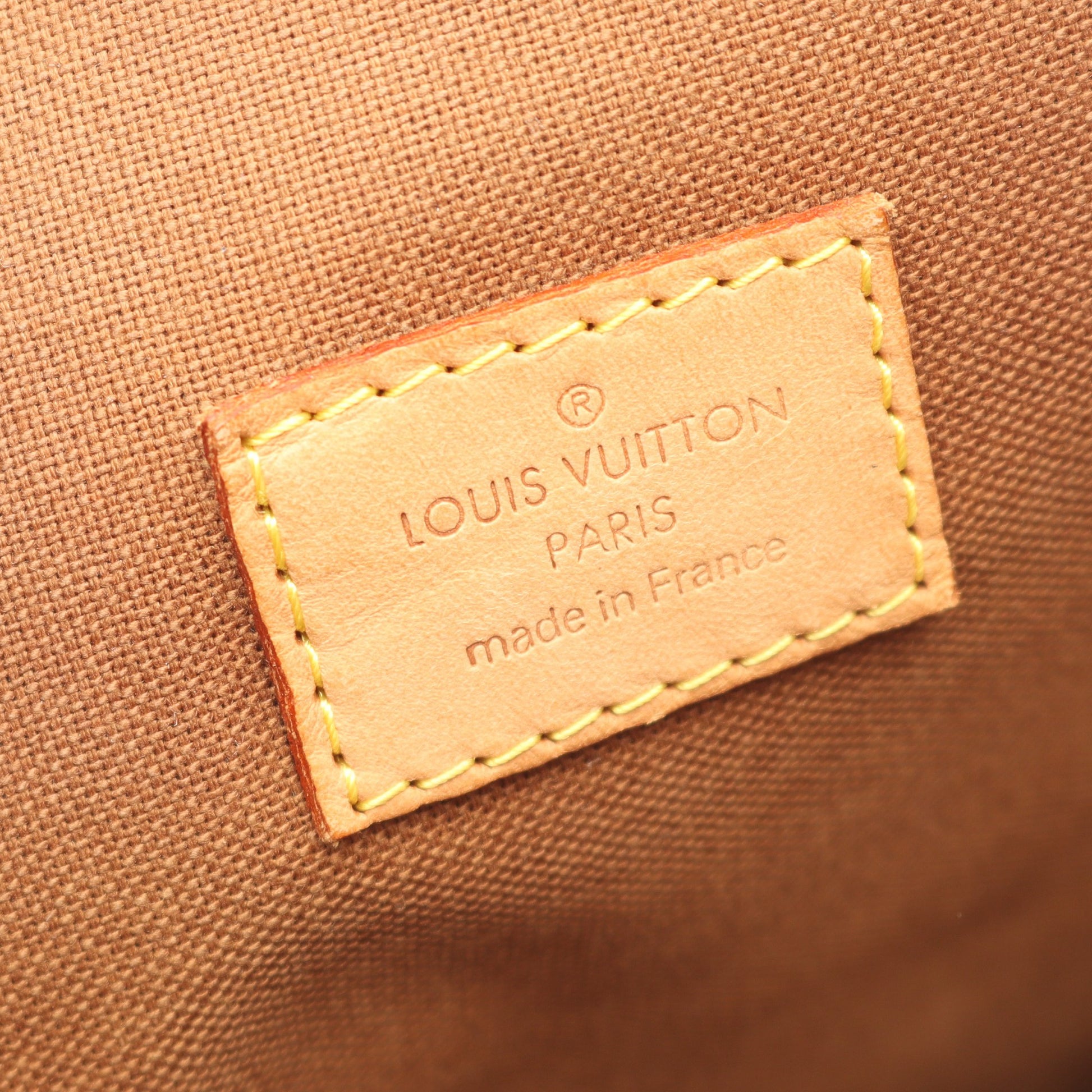 ロックイット ヴェルティカル モノグラム ハンドバッグ PVC レザー ブラウン ルイヴィトン バッグ LOUIS VUITTON