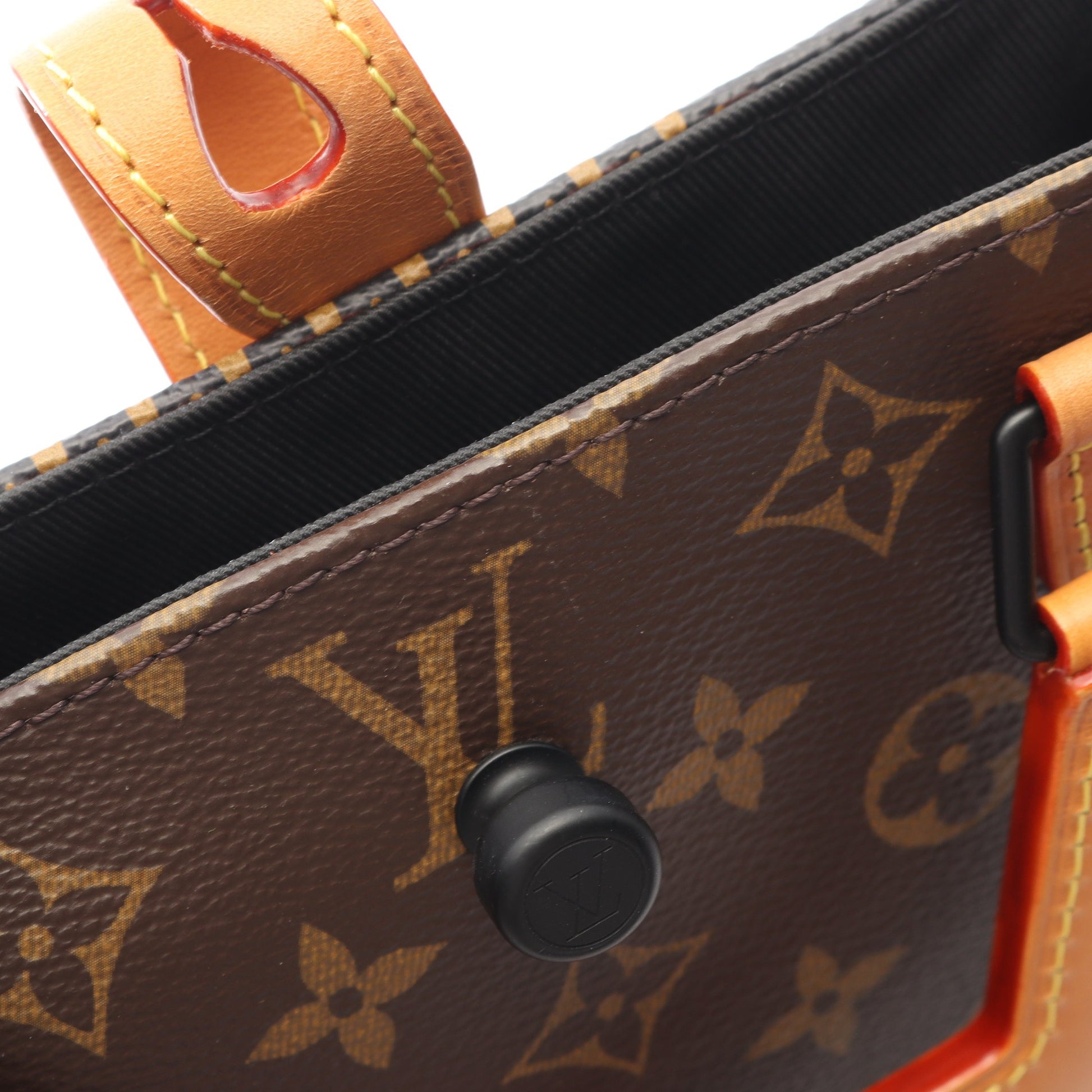 LOUIS VUITTON × NIGO ミニトート LVスクエアード ダミエエベヌジャイアント モノグラム ハンドバッグ トートバッグ PVC レザー ブラウン 2WAY ルイヴィトン バッグ LOUIS VUITTON