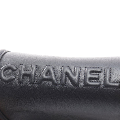 ボーイシャネル チェーンショルダーバッグ レザー ダークネイビー ゴールド金具 シャネル バッグ CHANEL