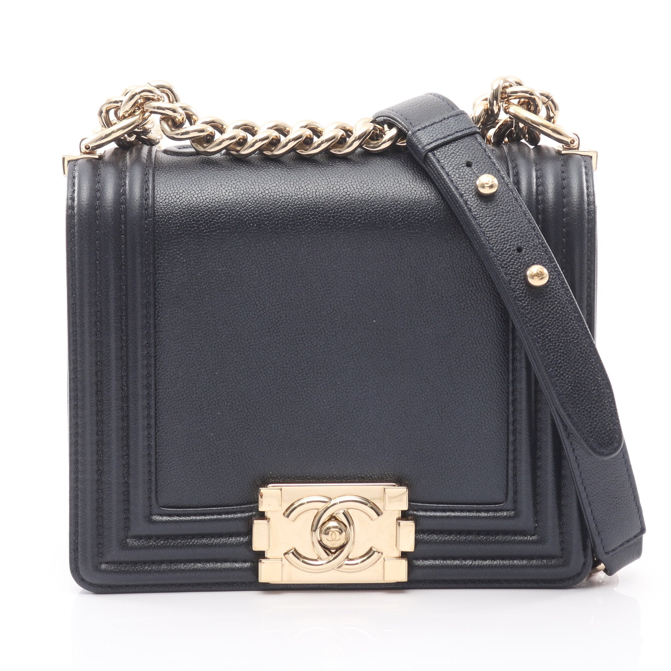 CHANEL シャネル ボーイシャネル チェーンショルダーバッグ ココマーク 