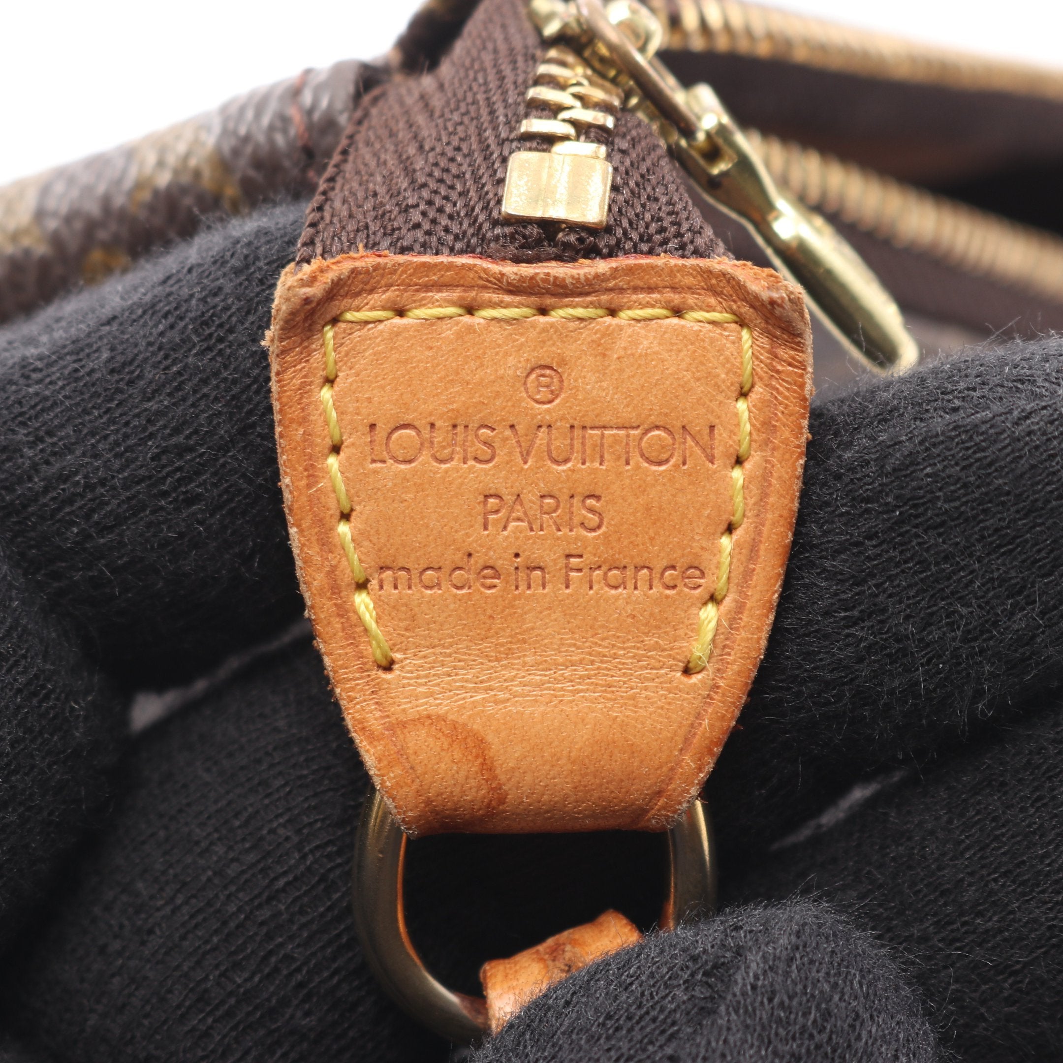 ポシェットアクセソワール モノグラム ハンドバッグ PVC レザー