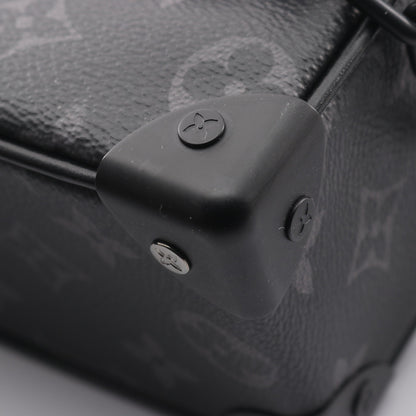 ミニ ソフトトランク モノグラムエクリプス チェーンショルダーバッグ PVC レザー ブラック ルイヴィトン バッグ LOUIS VUITTON