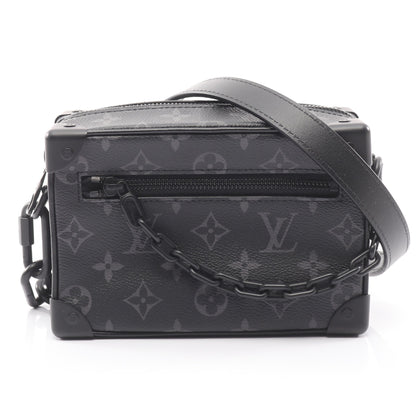 ミニ ソフトトランク モノグラムエクリプス チェーンショルダーバッグ PVC レザー ブラック ルイヴィトン バッグ LOUIS VUITTON