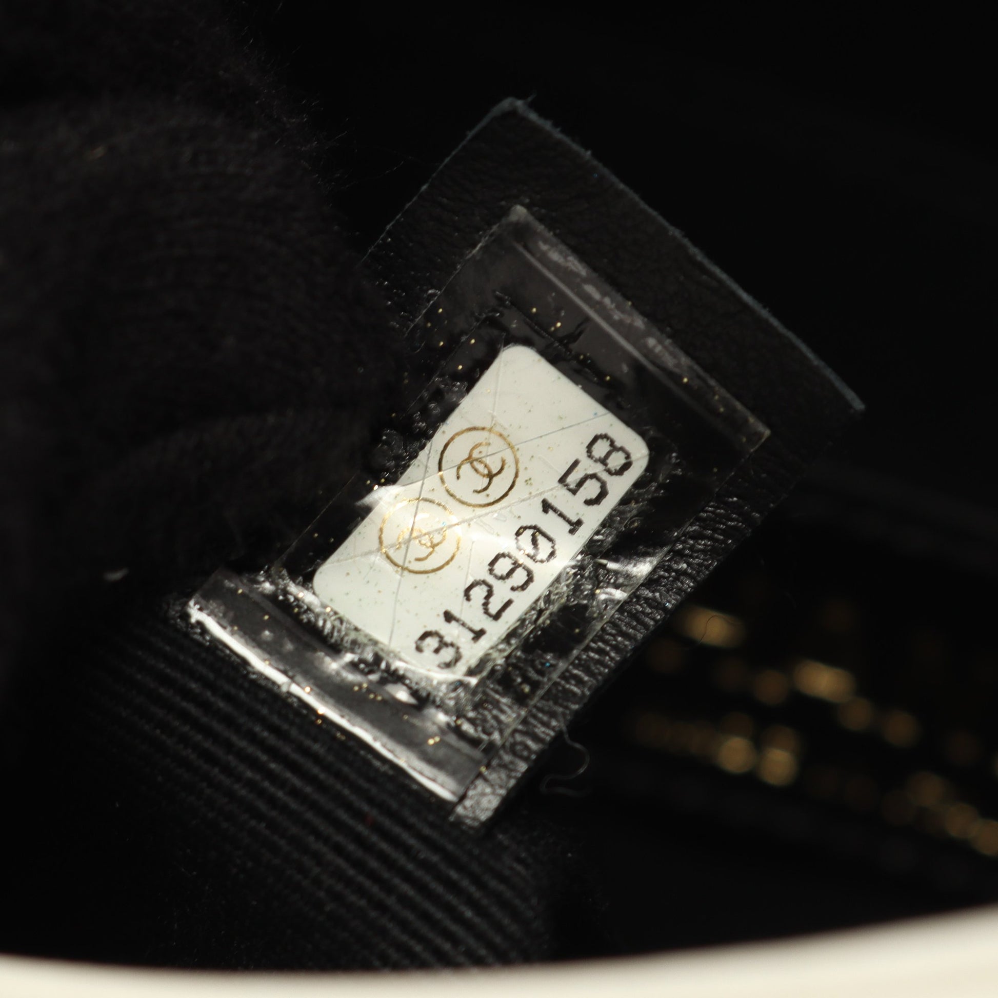 マトラッセ フェイクパール ショルダーバッグ ショルダーバッグ レザー ホワイト ゴールド金具 シャネル バッグ CHANEL