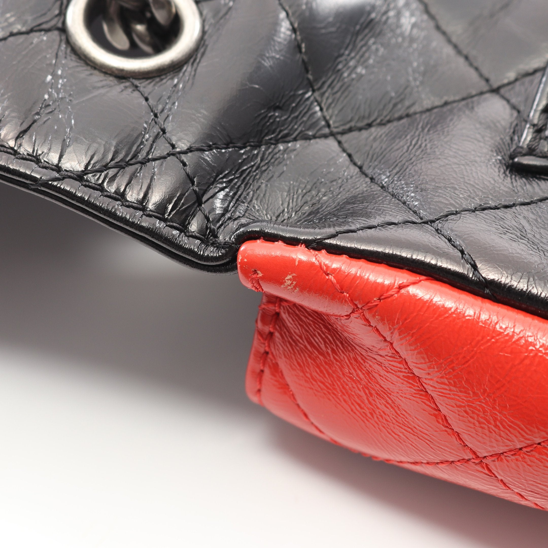 CHANEL シャネル ショルダーバッグ マトラッセ トリコロール マトラッセ トリコロール チェーンショルダーバッグ レザー ブラック