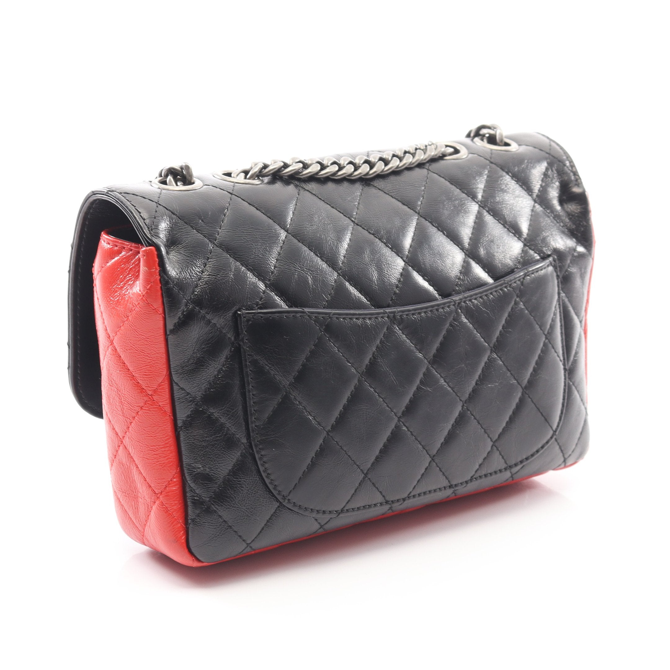 CHANEL シャネル ショルダーバッグ マトラッセ トリコロール マトラッセ トリコロール チェーンショルダーバッグ レザー ブラック