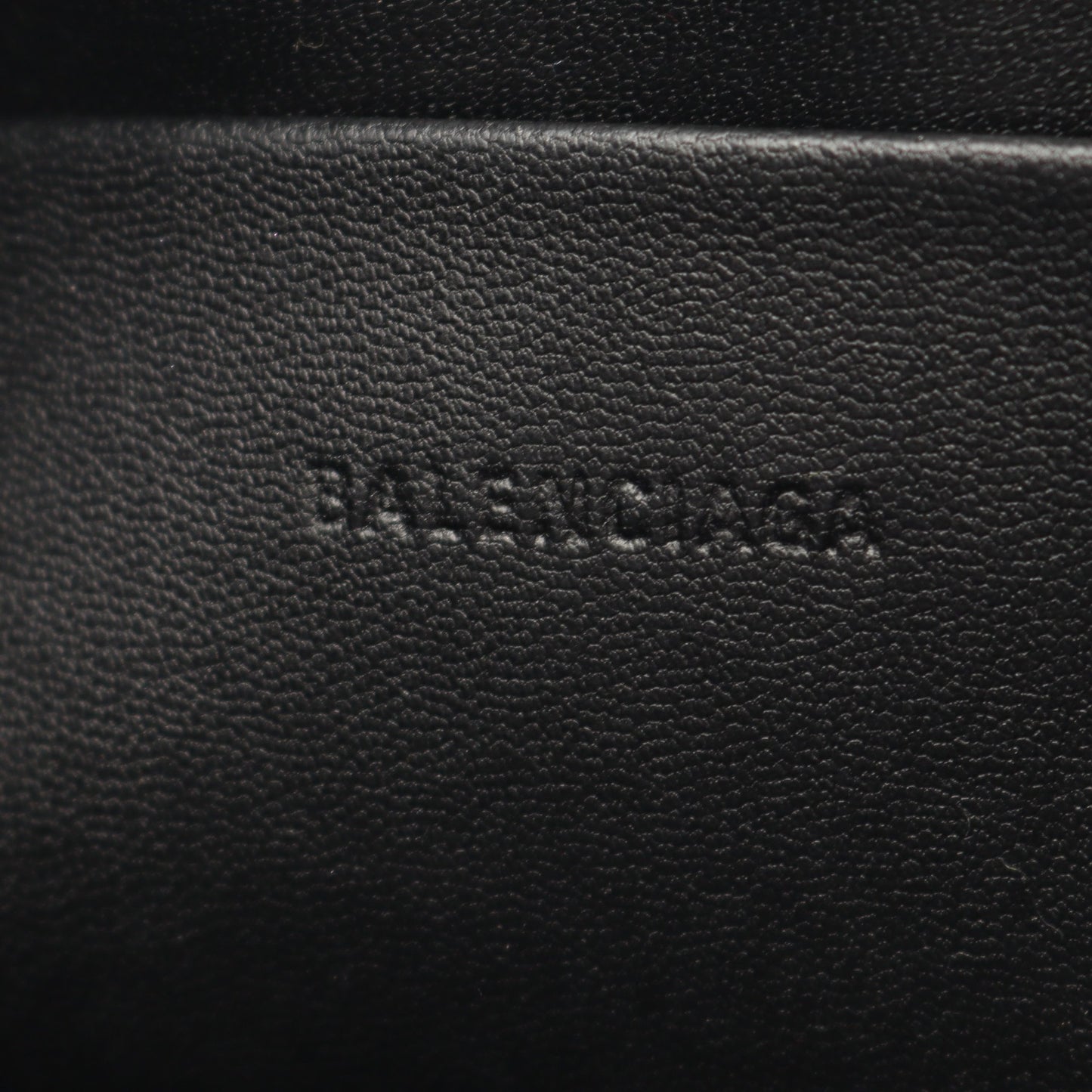 タック ショルダーバッグ レザー ブラック バレンシアガ バッグ BALENCIAGA