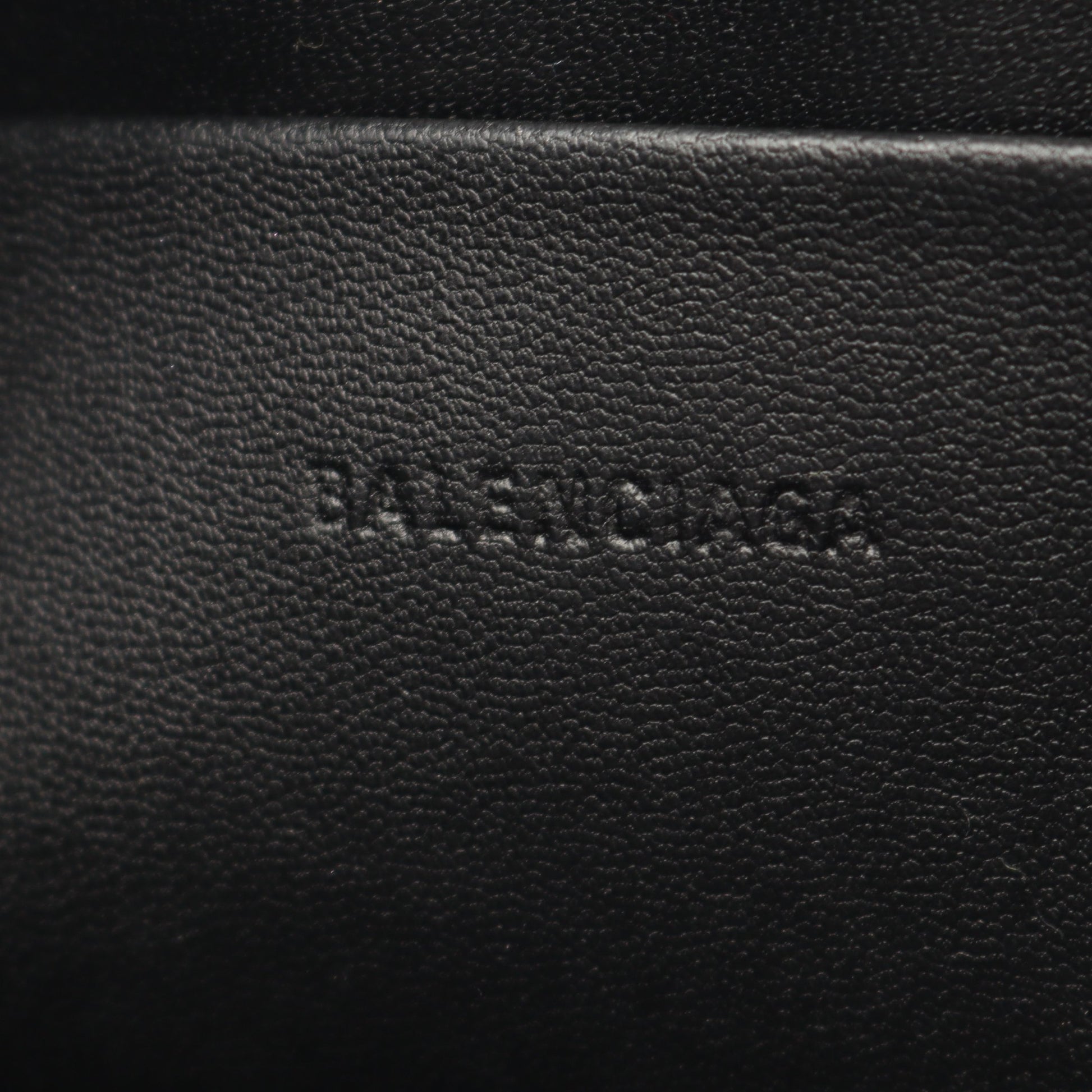 タック ショルダーバッグ レザー ブラック バレンシアガ バッグ BALENCIAGA