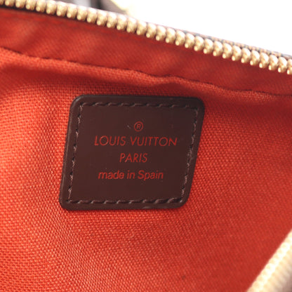 ジェロニモス ダミエエベヌ ボディバッグ PVC ブラウン ルイヴィトン バッグ LOUIS VUITTON