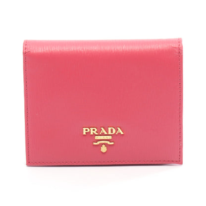 VITELLO MOVE BI ヴィッテロ 二つ折り財布 レザー ピンク プラダ 財布・小物 PRADA