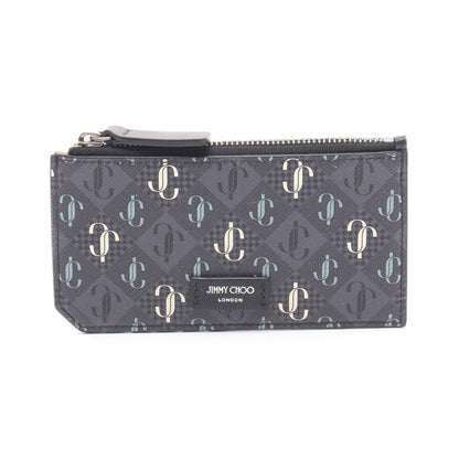 フラグメントケース カードケース コインケース PVC ダークグレー マルチカラー ジミーチュウ 財布・小物 JIMMY CHOO