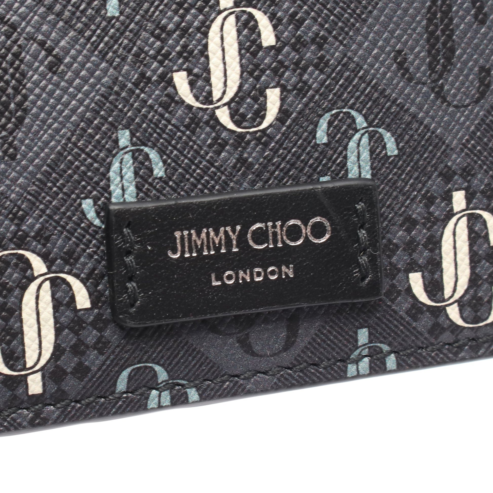 フラグメントケース カードケース コインケース PVC ダークグレー マルチカラー ジミーチュウ 財布・小物 JIMMY CHOO