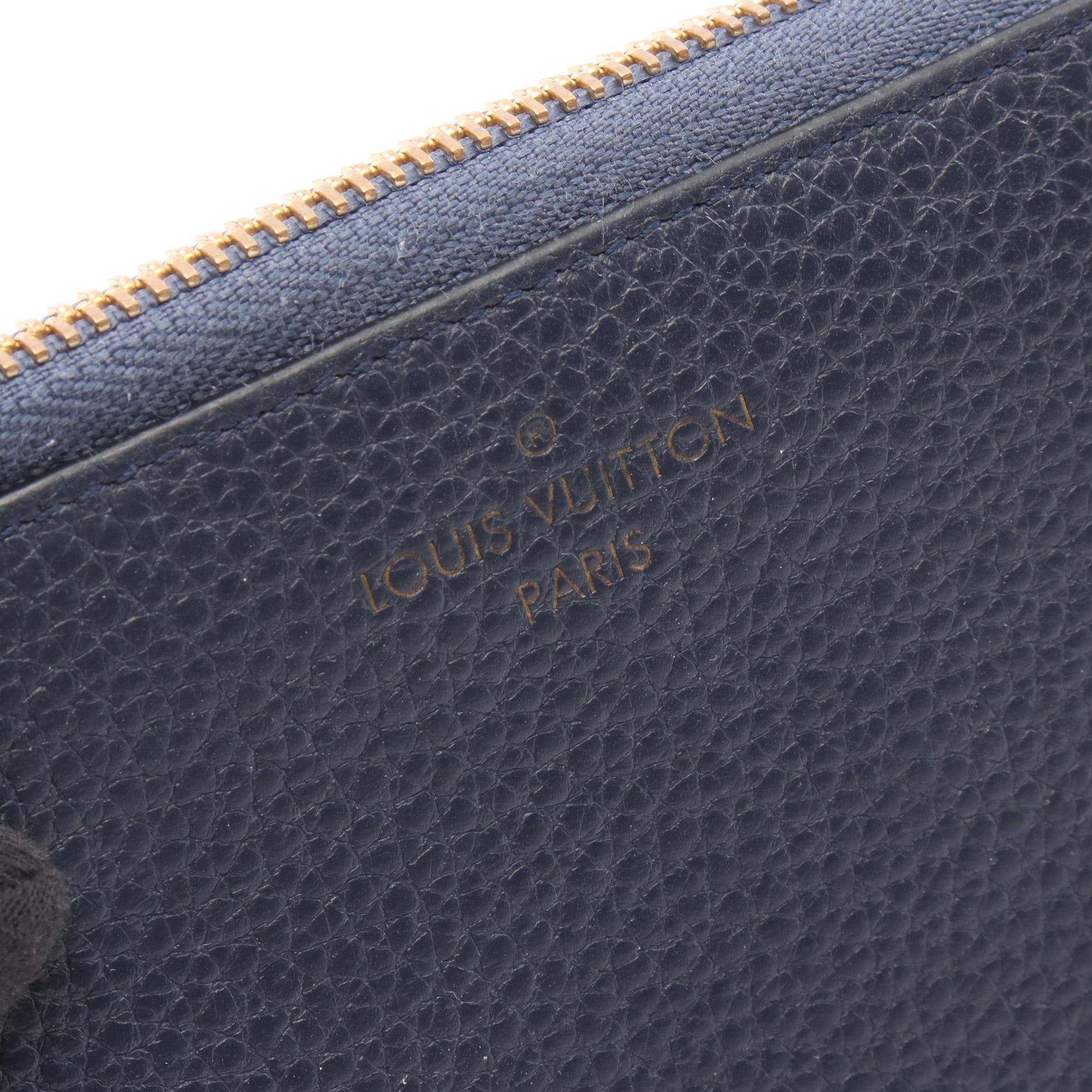 ポルトフォイユ コメット ブルーマリーヌ L字ファスナー長財布 トリヨンレザー ネイビー ルイヴィトン 財布・小物 LOUIS VUITTON