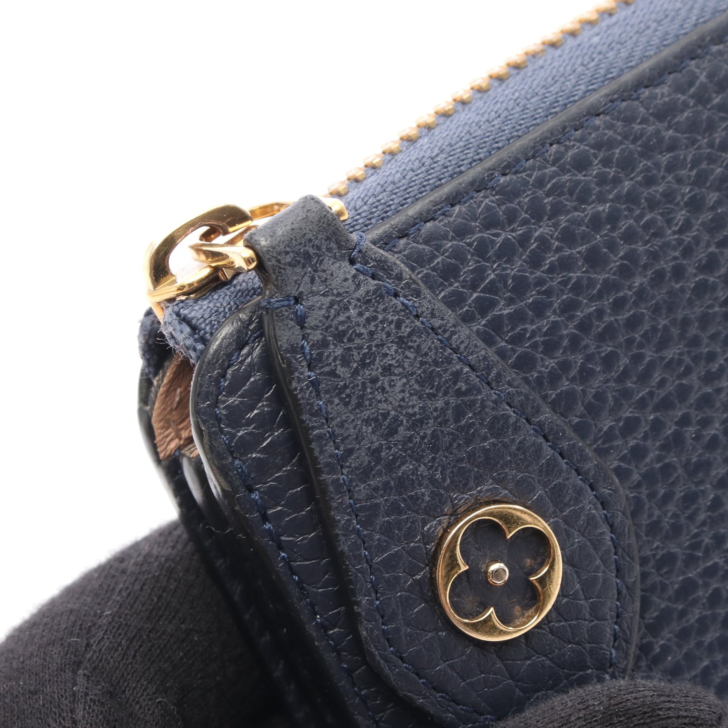 ポルトフォイユ コメット ブルーマリーヌ L字ファスナー長財布 トリヨンレザー ネイビー ルイヴィトン 財布・小物 LOUIS VUITTON