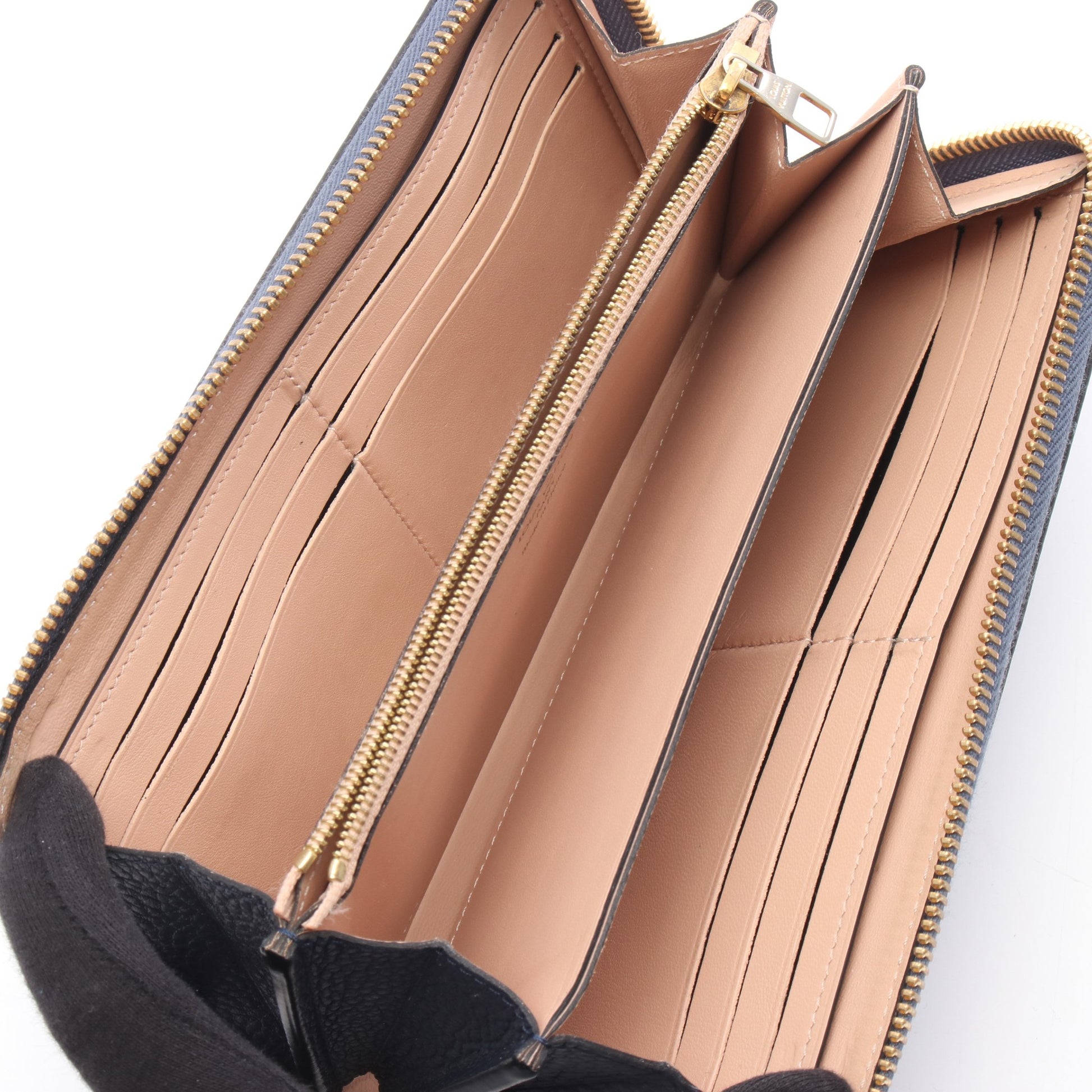 ポルトフォイユ コメット ブルーマリーヌ L字ファスナー長財布 トリヨンレザー ネイビー ルイヴィトン 財布・小物 LOUIS VUITTON