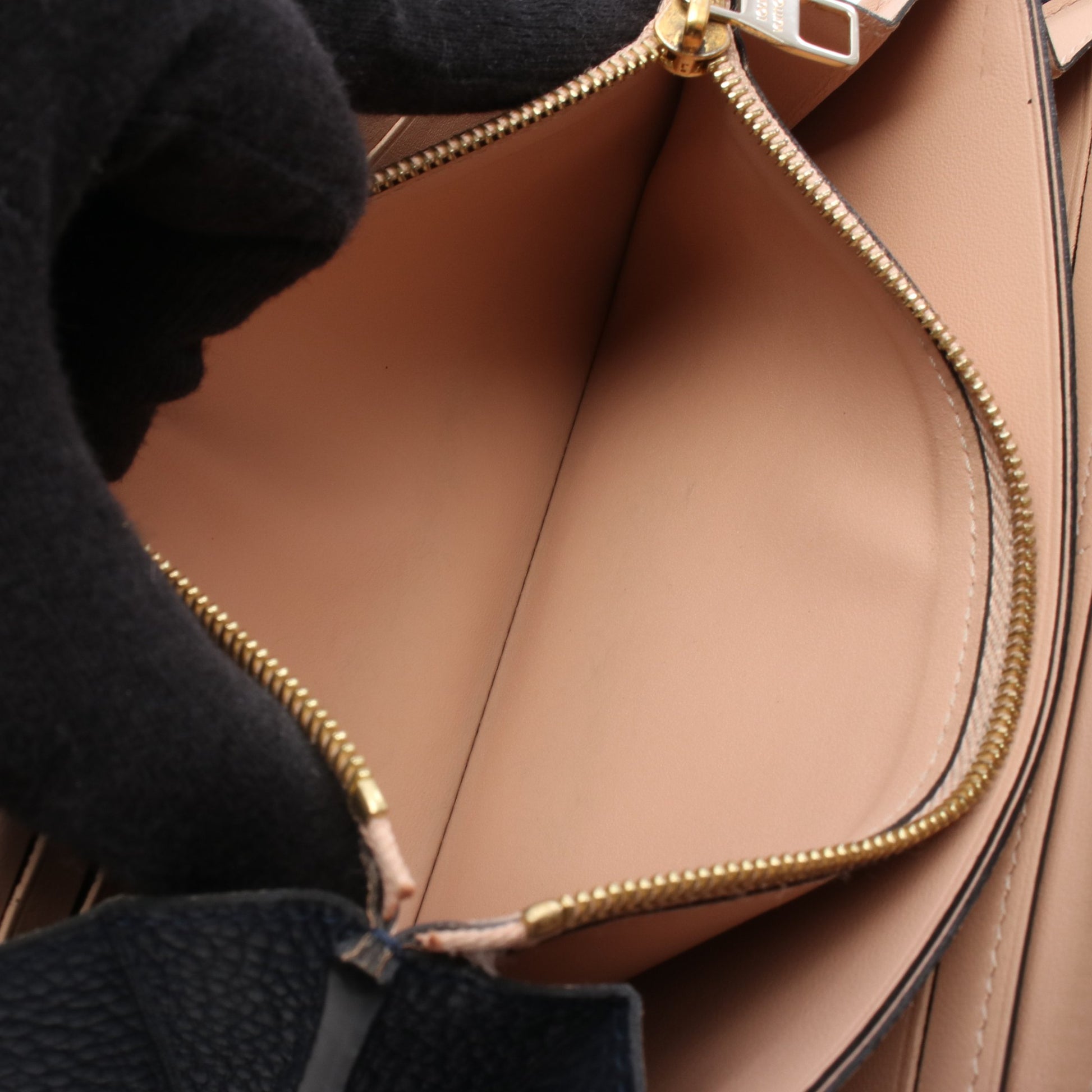 ポルトフォイユ コメット ブルーマリーヌ L字ファスナー長財布 トリヨンレザー ネイビー ルイヴィトン 財布・小物 LOUIS VUITTON