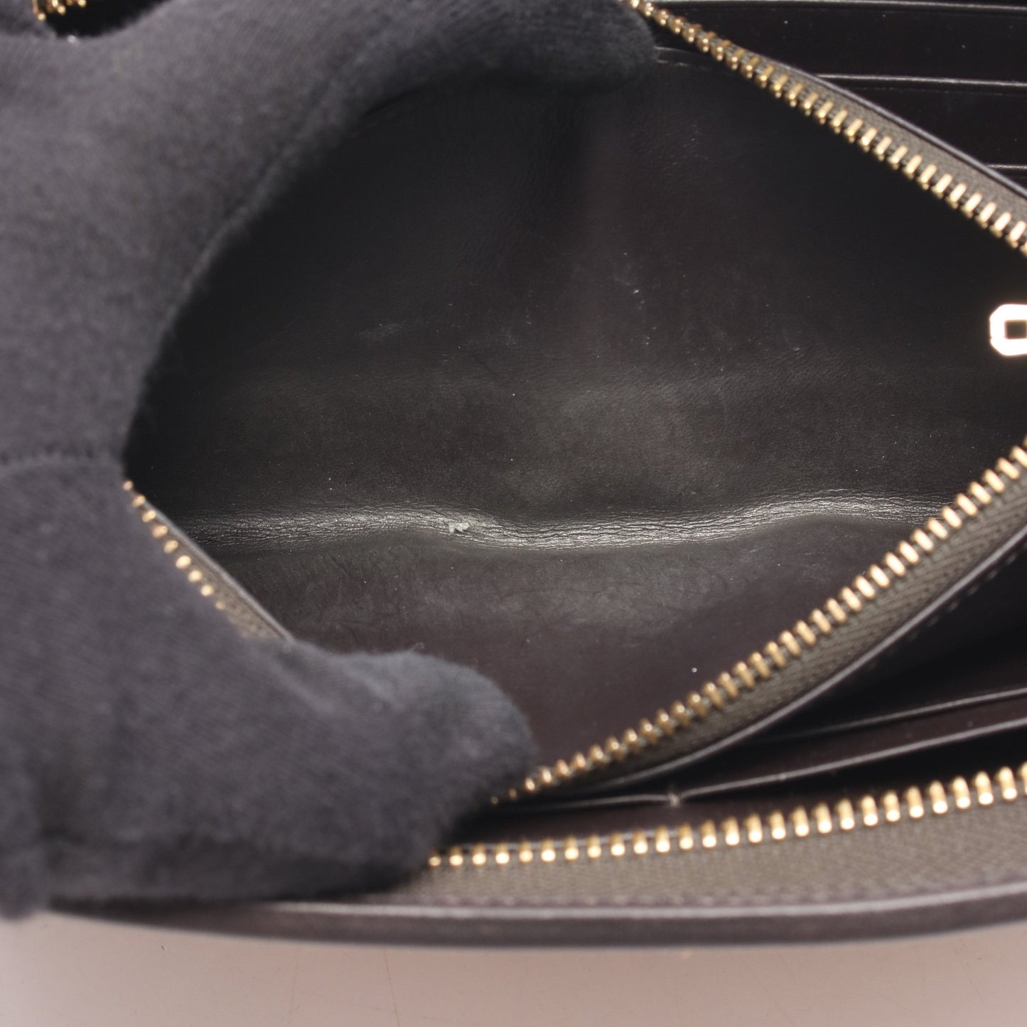 アナグラム ラウンドファスナー長財布 ヌバック レザー ライトブラウン ダークブラウン ロエベ 財布・小物 LOEWE