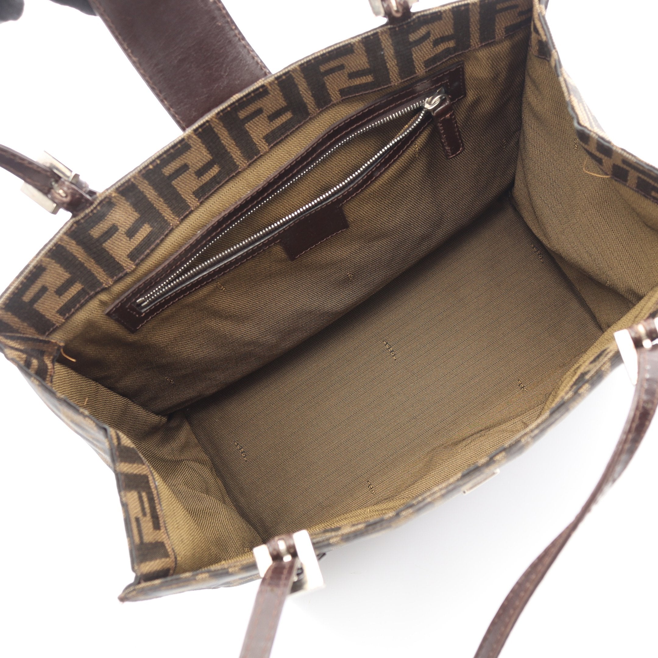 ズッカ ショルダーバッグ トートバッグ キャンバス レザー ダーク