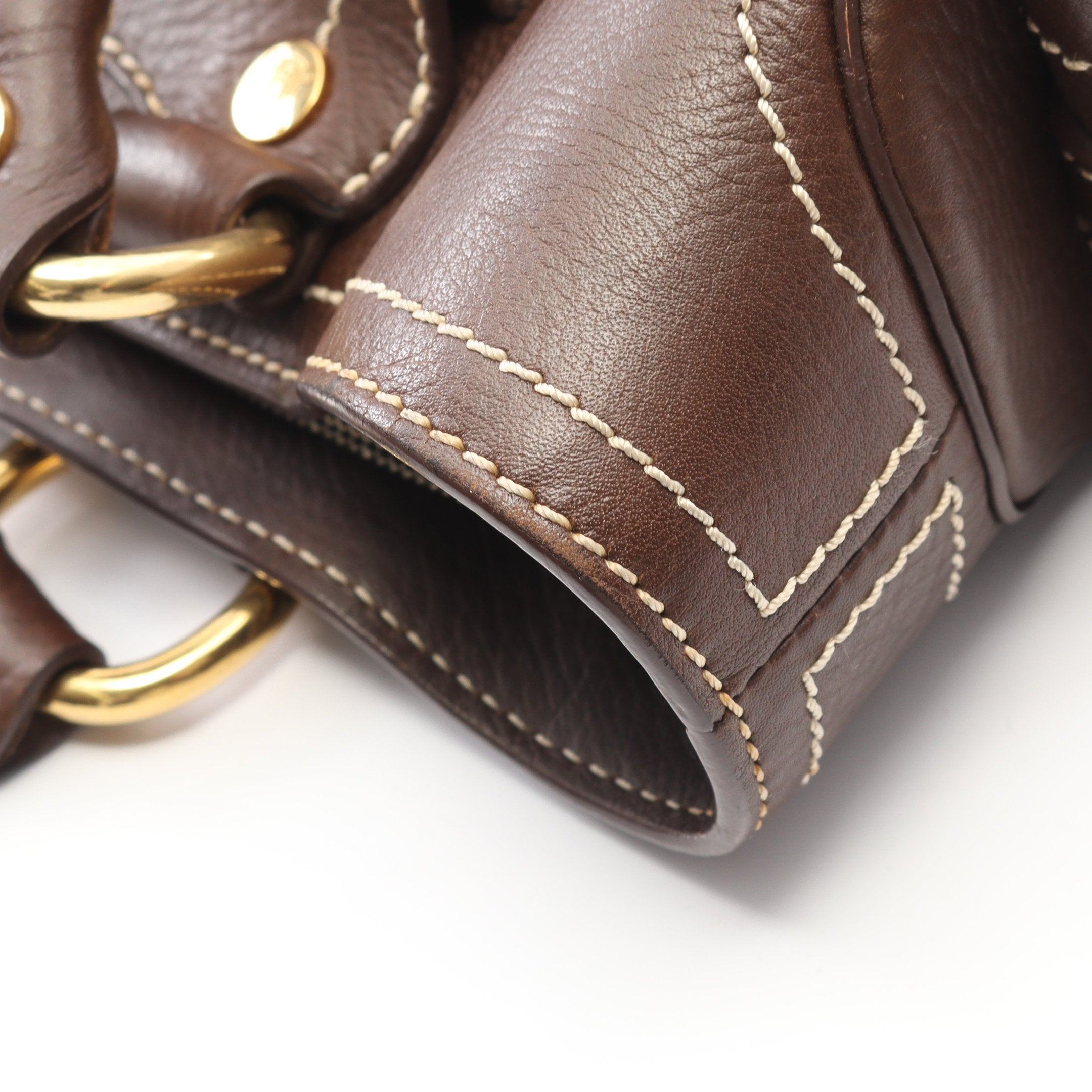 ブギーバッグ ハンドバッグ レザー ダークブラウン セリーヌ – RECLO