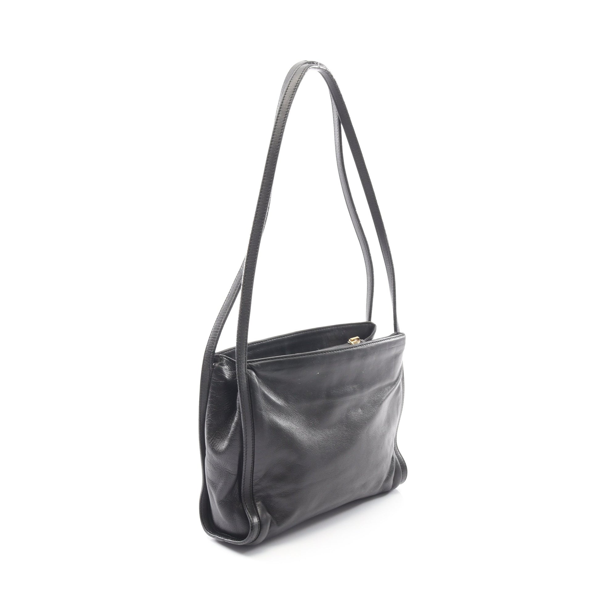 ショルダーバッグ レザー ブラック ロエベ – RECLO