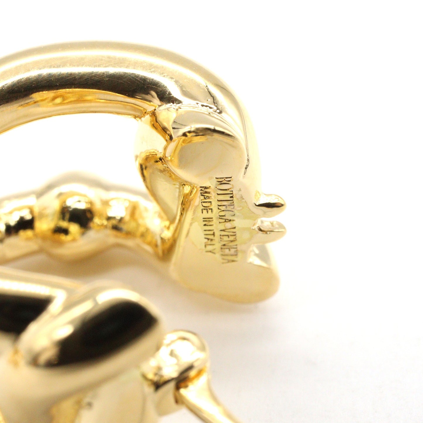 フープ ピアス ピアス GP ゴールド ボッテガヴェネタ アクセサリー BOTTEGA VENETA