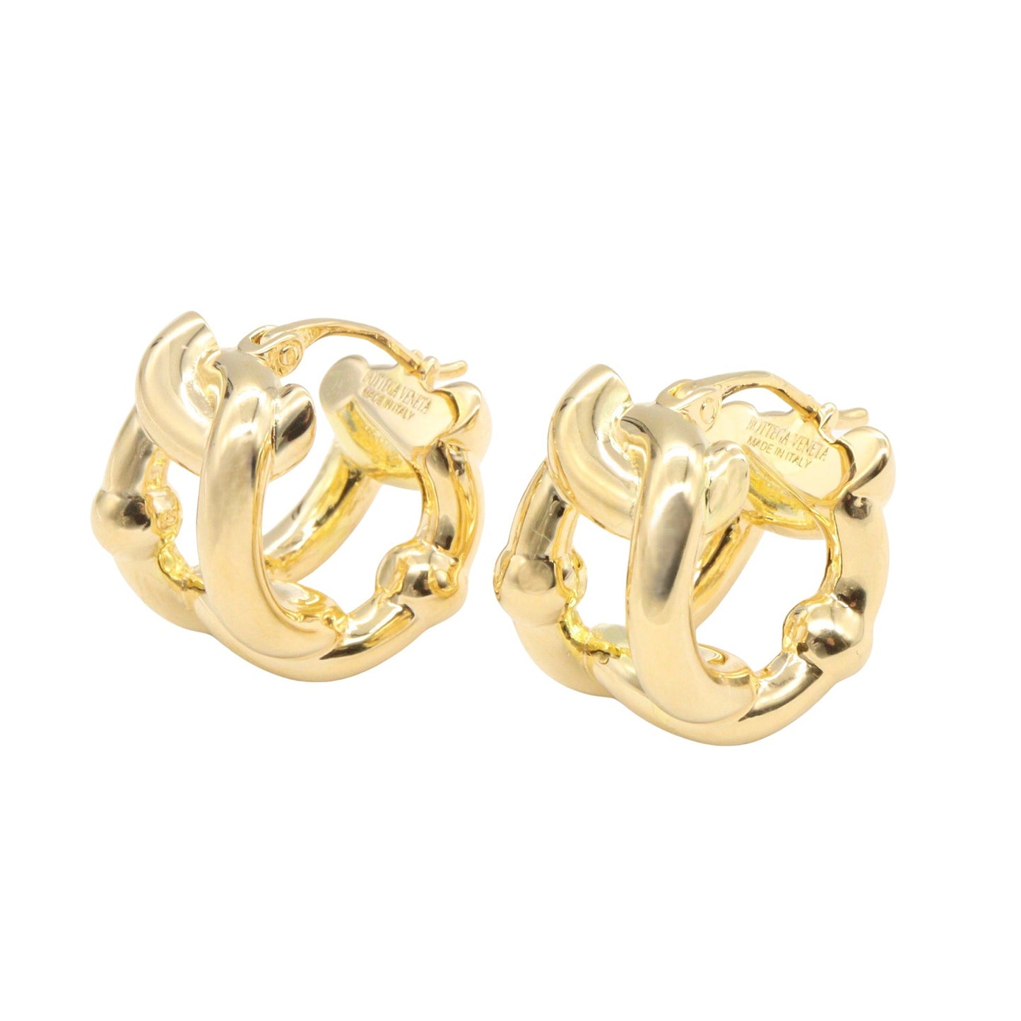 フープ ピアス ピアス GP ゴールド ボッテガヴェネタ アクセサリー BOTTEGA VENETA