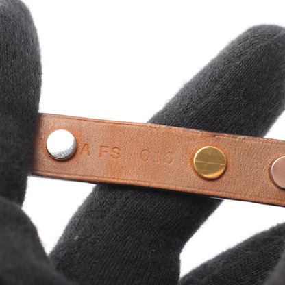 ミニドッグ クルー ブレスレット ヴォースイフト グレー A刻印 エルメス アクセサリー HERMES